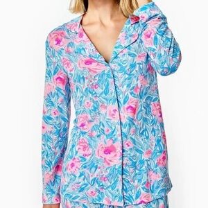 Lilly Pulitzer Vibrant Floral Pajama Set